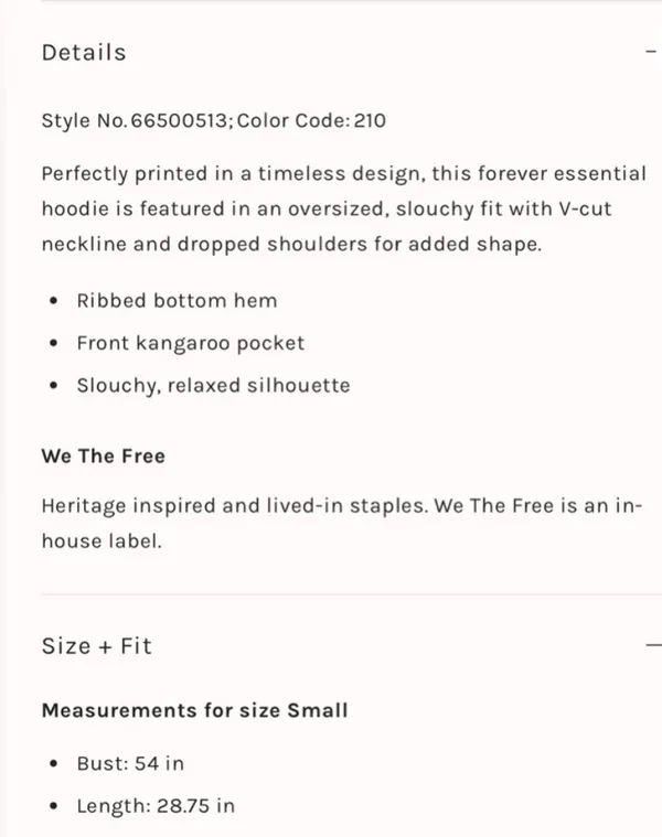 NWT Free People We The Free It's A Vibe Printed Hoodie In Snowfall Combo Size: Xs $128MSRP No refunds or cancellations - Image 4