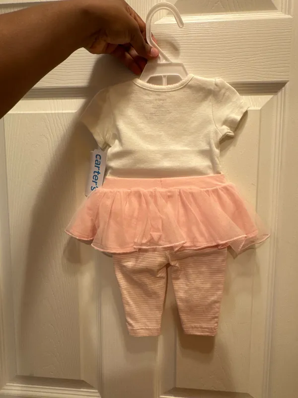 Carters Daddy’s little princes 2 piece set Pink Size 3 months - Image 2