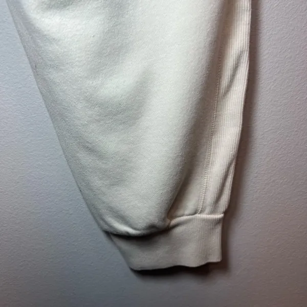 Universal Thread Jogger Sweatpants Cream Drawstring Pickets Cuffed Womens Sz XXL - Image 7
