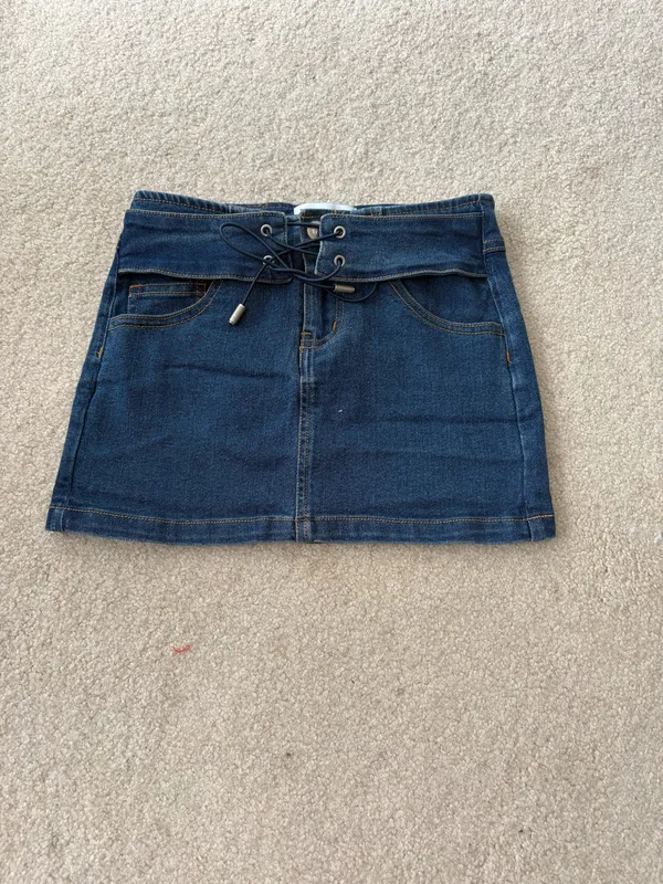 Princess Polly Denim Skirt - Image 3
