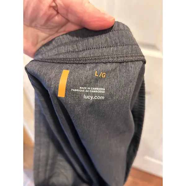 Lucy Womens Gray‎ Heather Active Skirt Large Pockets Drawstring Athletic Tennis Gray - Image 6