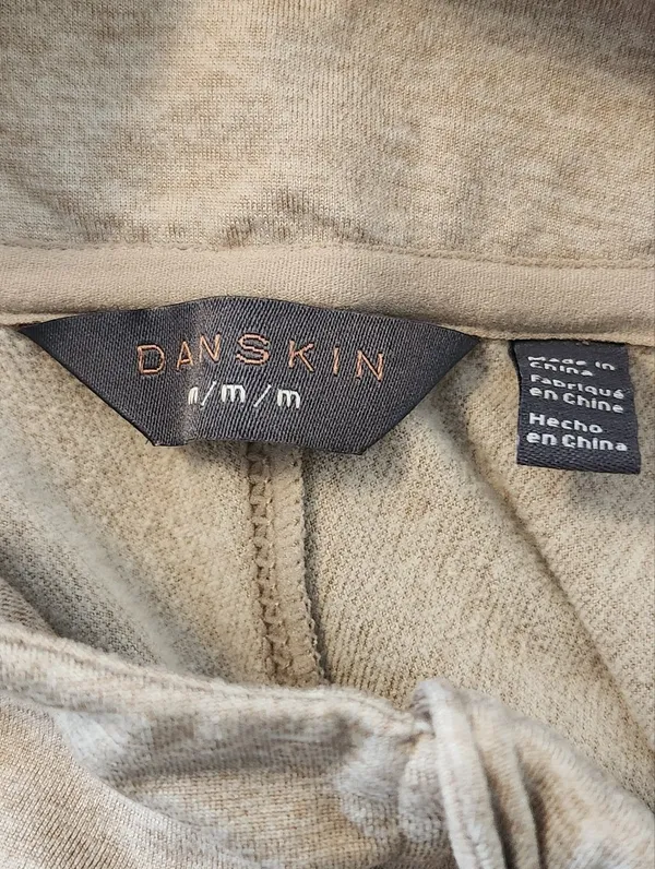 Danskin Heather Brown Quarter Zip Pullover Size Medium - Image 7