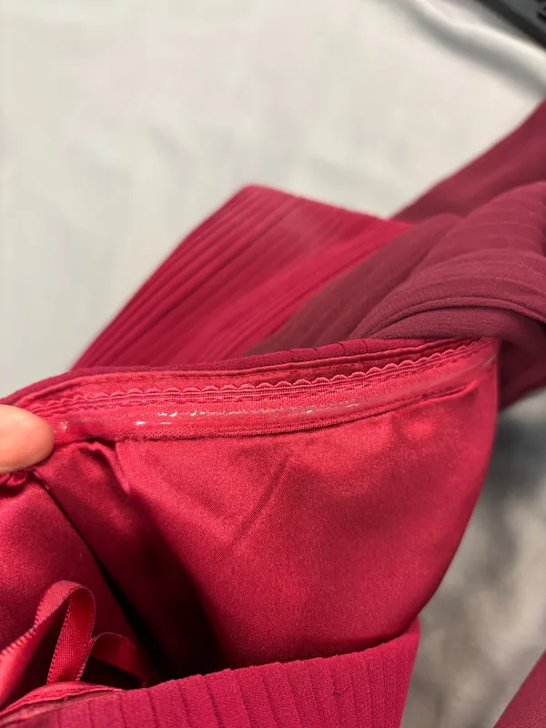 Burgundy maroon dress - Image 5