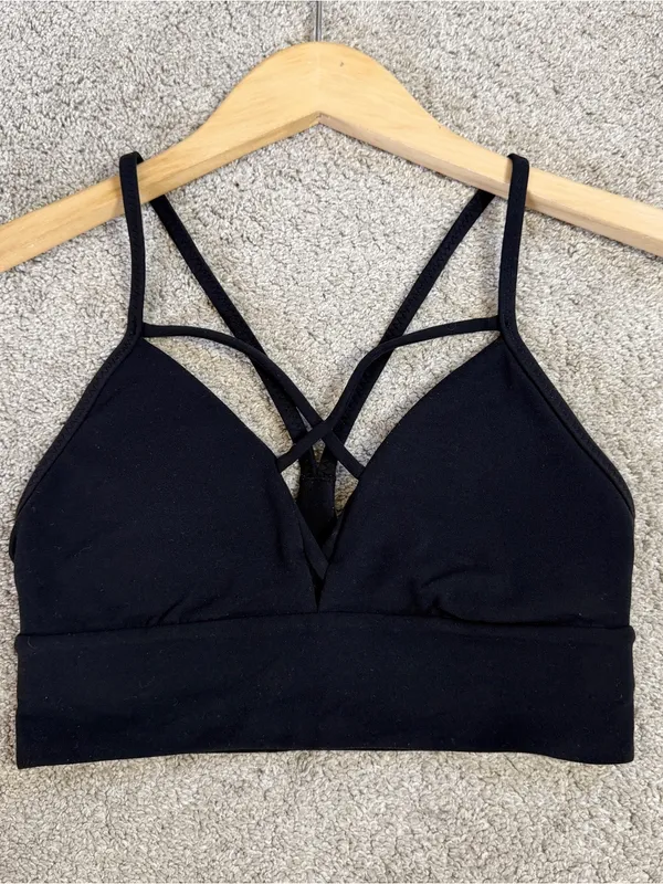 Lululemon Women’s Expand Your Limits Bra Nulu Yoga in Black 4 - Image 5