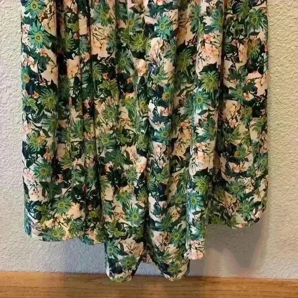 ASTR the Label Open Back Floral Midi Dress sz L summer beachy wedding guest vaca - Image 7