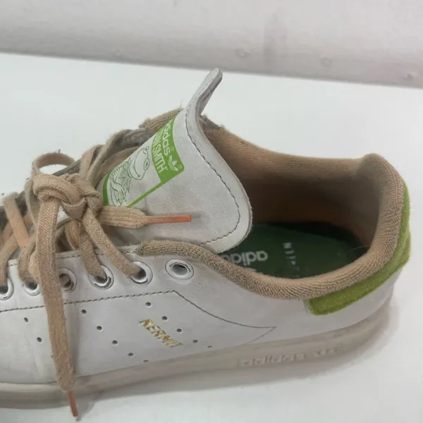 Adidas Stan Smith x Disney Miss Piggy & Kermit 2021 White Sneakers Women 6 - Image 5