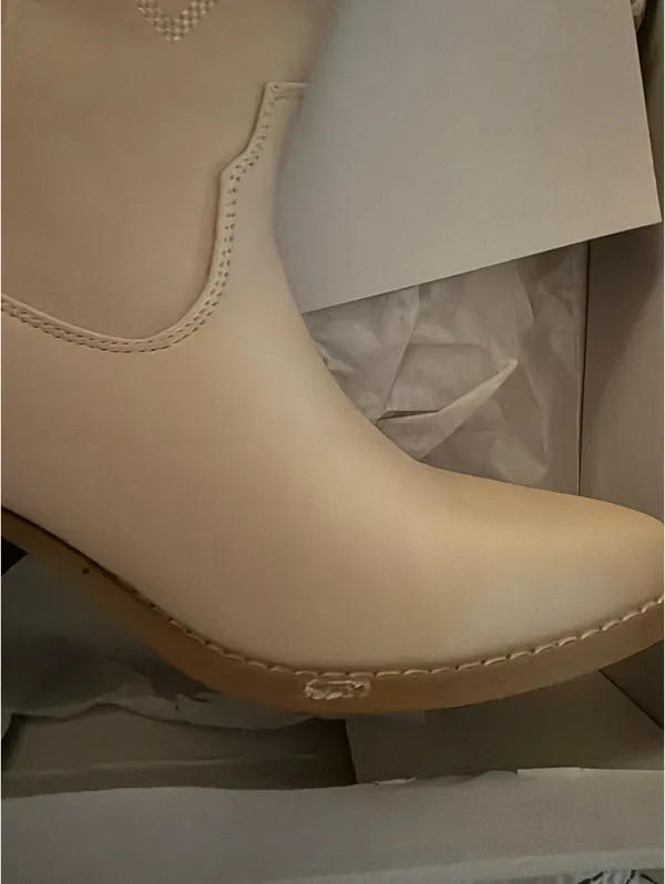 Pink Lily Charlotte Stone Leather Boots - Image 2