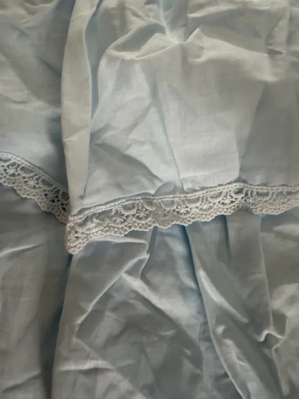 Francesca's Light blue lace skirt - Image 4
