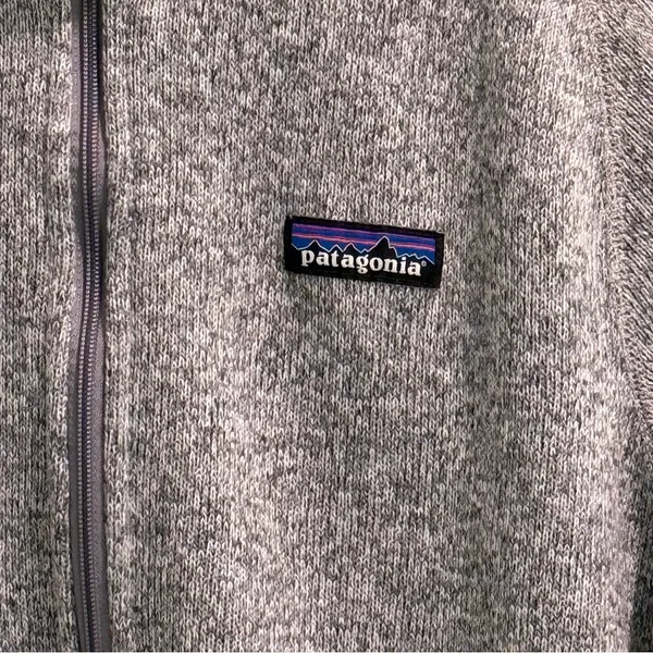 EUC Patagonia Gray Better Sweater Fleece Pullover 1/4 Zip Women’s Large L - Image 3