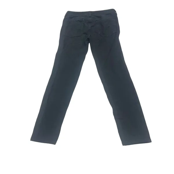 American Eagle Women 8 Regular Black Super Stretch Jegging Skinny Jeans 2668 - Image 2