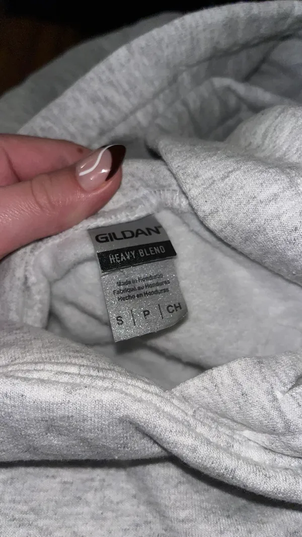 Gray Oversized Sweatshirt - Image 3