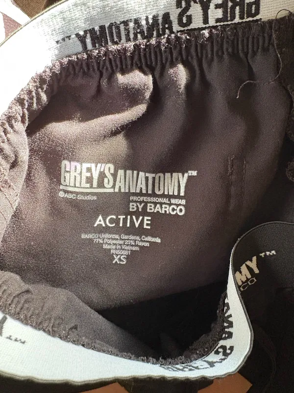 Grey’s Anatomy Black Scrub Pants - Image 7