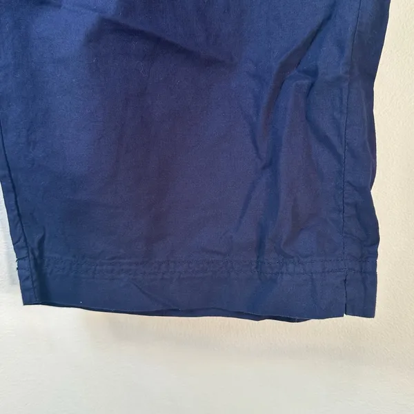 Fresh Produce Journey Capri Pants Navy Blue 100% Cotton Cargo XL NEW - Image 9