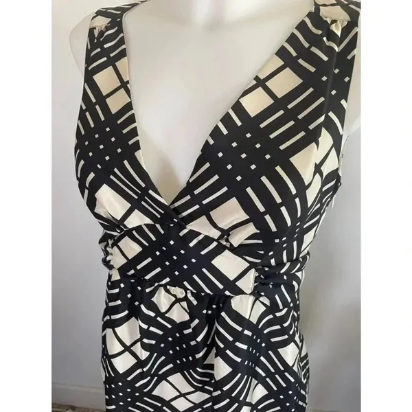 Women's J. crew Silk Tank‎ Tie Top, Size 2 Small EUC! 0210 - Image 2