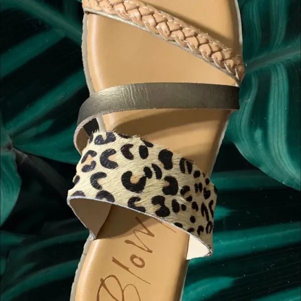 Women’s Blowfish leopard Sandals - Image 4