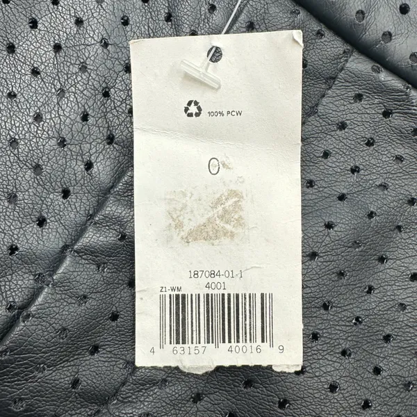 Banana Republic | NWT | 0 | Black Faux Leather Perforated Lined Chino Shorts - Image 5