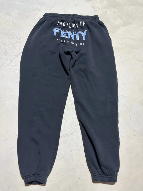 Savage X Fenty Black LVII property Jogger Sweatpants XS - Image 3