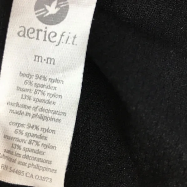 AERIE Fit Workout Criss Cross Back Tank Top Size M - Image 6