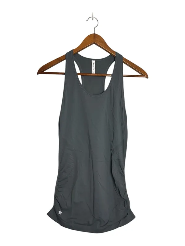 ATHLETA Gray Speedlight Seamless Sleeveless Tank Top - Color is Metropolis Grey - Image 4