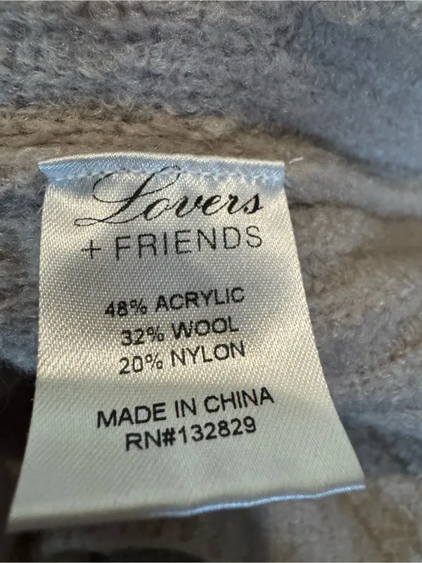 Lovers + Friends Revolve Knit Long Sleeve Sweater Dress - Image 5