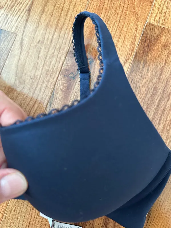 Victoria Sport Victoria's Secret Woman’s Push Up Bra Navy Padded Bra, Sz 32DD - Image 12