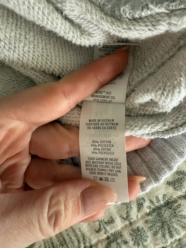 Aerie Grey Zip-Up - Image 3