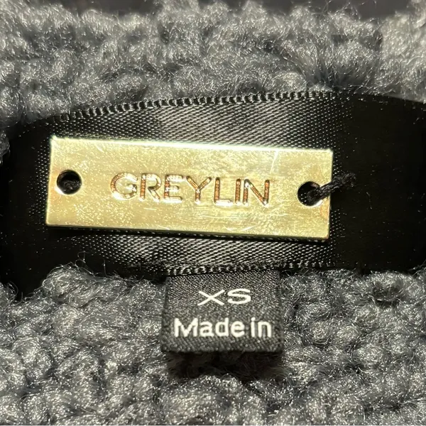 Greylin grey teddy bear coat xs - Image 6