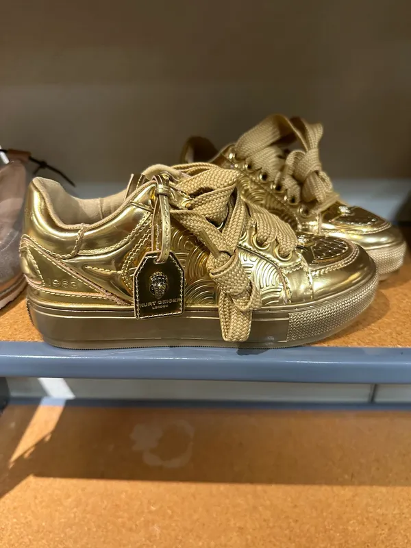 Gold Kurt Geiger London Sneakers - Image 3