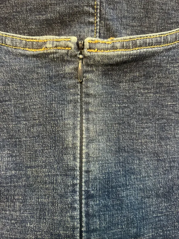 GAP vintage stretch denim sheath size large - Image 5