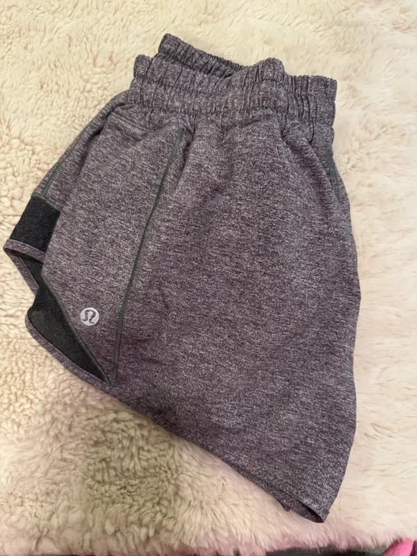 Lululemon Heathered Grey Shorts - Image 2