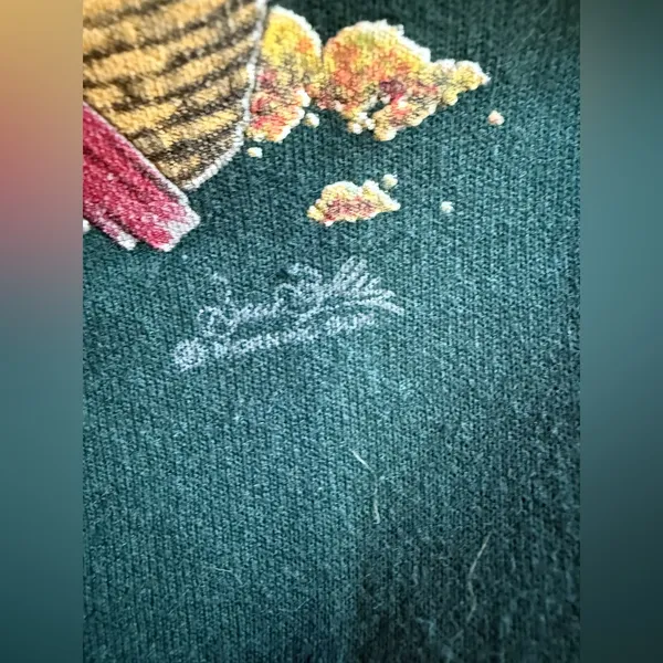 Vintage Morning Sun Bird Buffet crewneck sweatshirt, size medium - Image 4