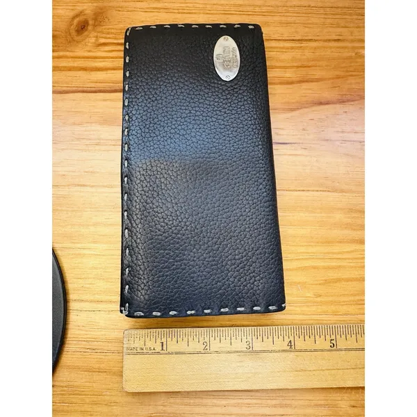 Fendi Dark‎ Brown Selleria Leather Continental Wallet Dark Brown Pre-owned - Image 14