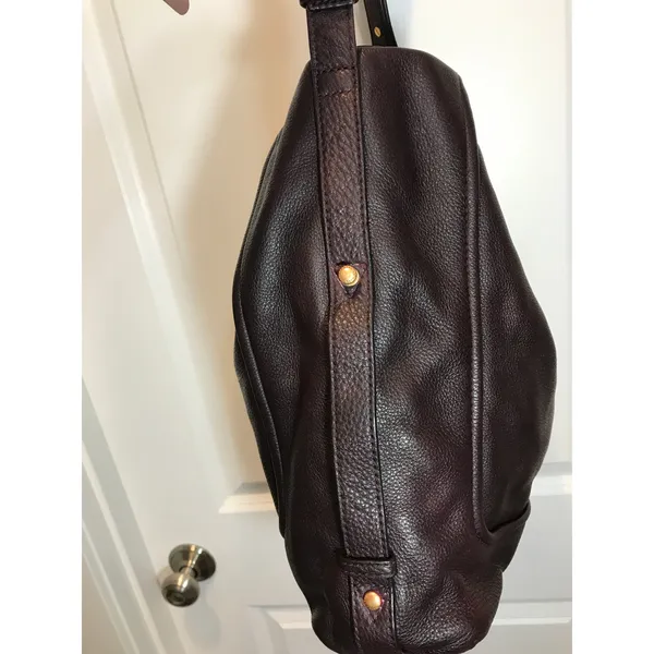 Marc by Marc Jacobs Black Pebbled Leather Hobo Bag EUC - Image 4
