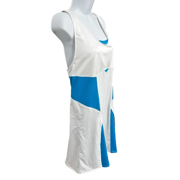 Reebok Womens Slim‎ Fit Retro Active Tennis Dress Size XL White Athleisure Golf - Image 4