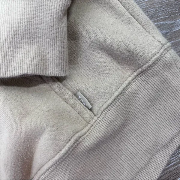 Aritzia‎ TNA beige camel hoodie pullover - Image 6