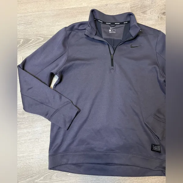 •NIKE GOLF• QUARTER ZIP POLO - Image 3