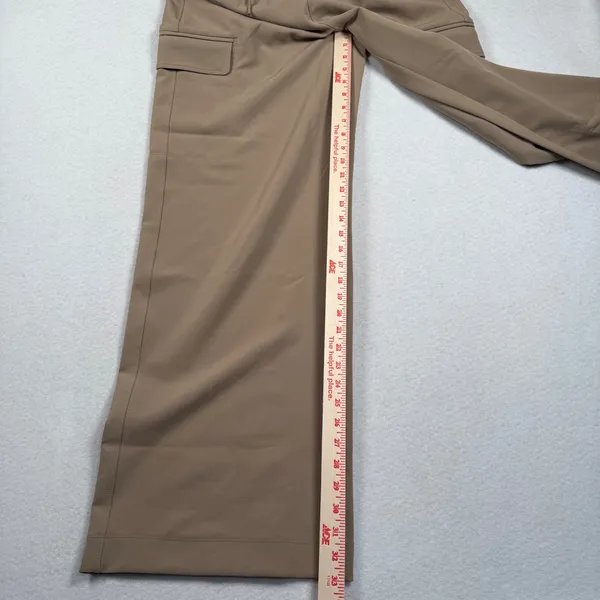 Athleta Promenade Cargo Pant Women Medium Tall Brown Tan Wide Leg 472171 New - Image 5