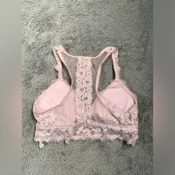 Aerie bra Lace Bralette in Light Purple medium - Image 4