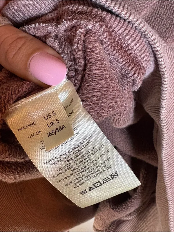 Free People Hoodie Brown Size S - Image 4