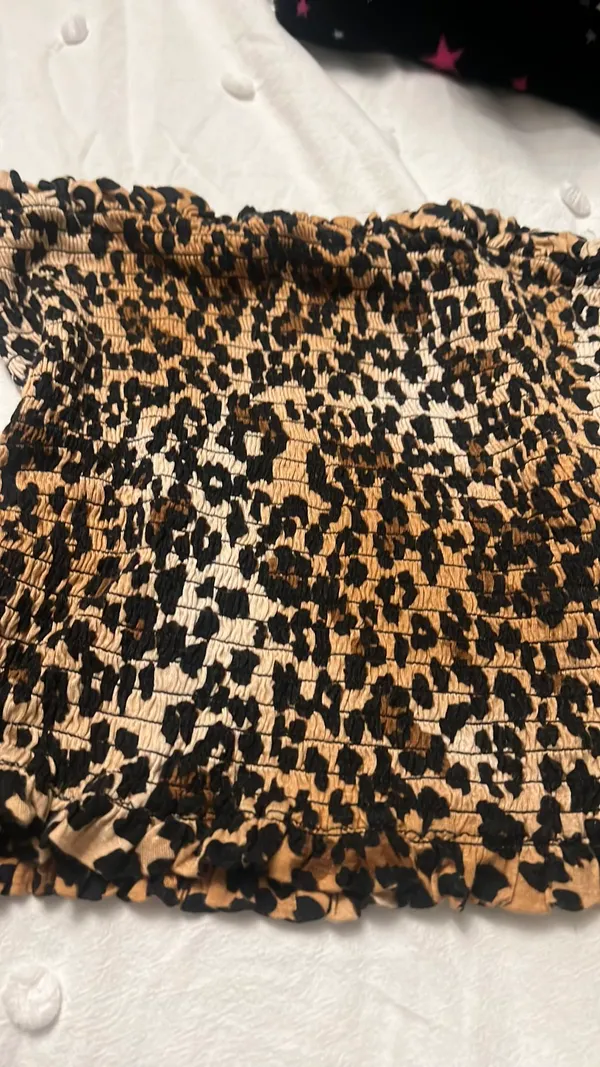 Heart & Hips Cheetah Print Tube Top - Image 2