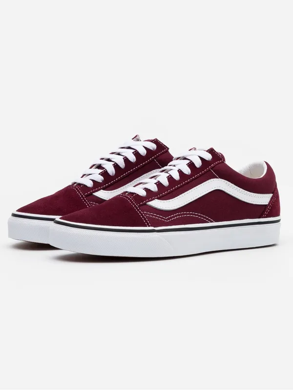 VANS Old Skool 36 Burgundy Suede Vans off the wall OTW - Image 7