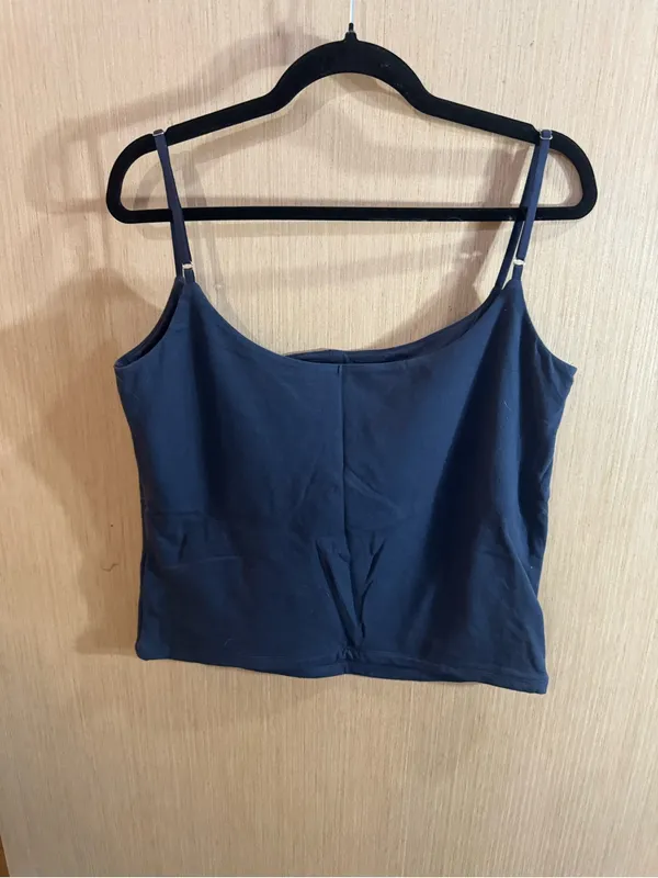 Abercrombie & Fitch Navy NFL Dallas Cowboys Football Cropped Tank Top Size XXL - Image 4