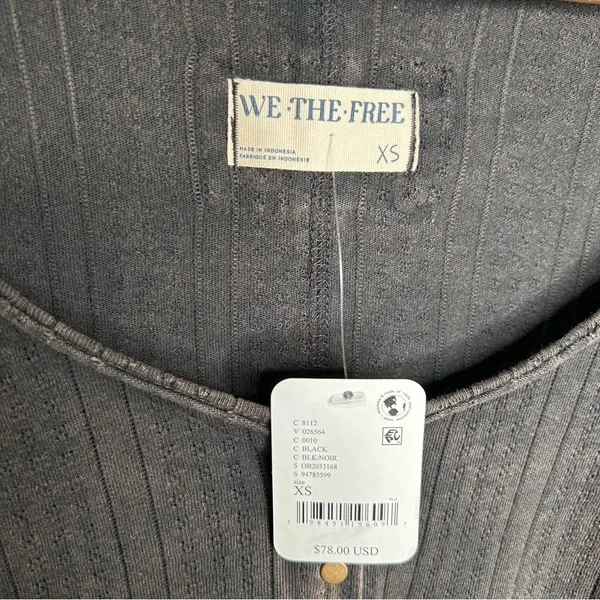 NWT We The Free - Free People Hope Henley Top extra small - Image 12