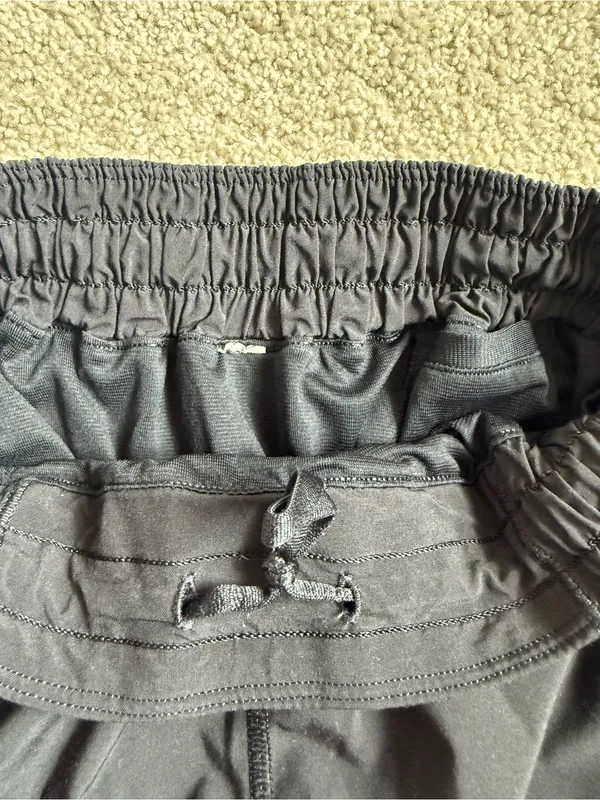 lululemon athletica Black Women's Performance Running Shorts - Image 3