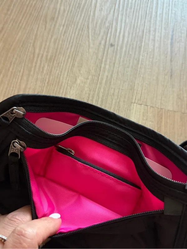 Black Travel Waist Pack — Compact Hands-Free Belt Bag‎ - Image 2