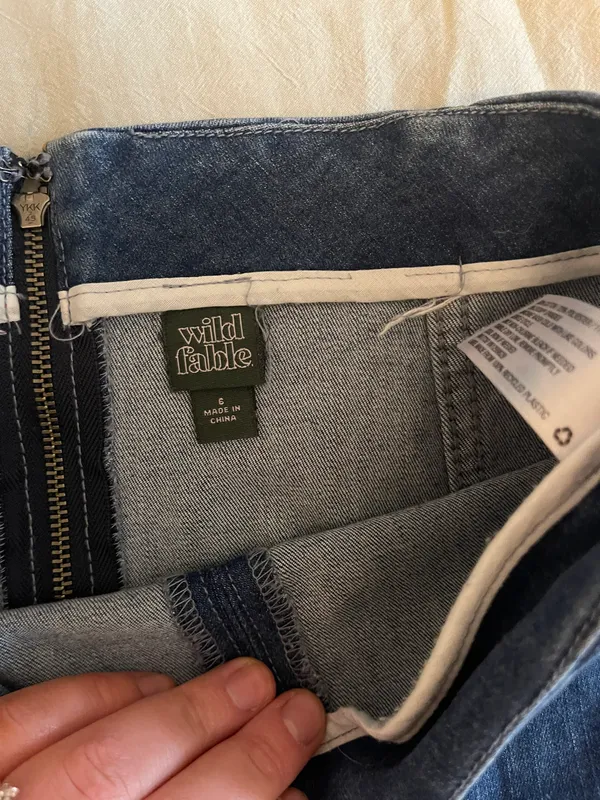 jean skirt - Image 4