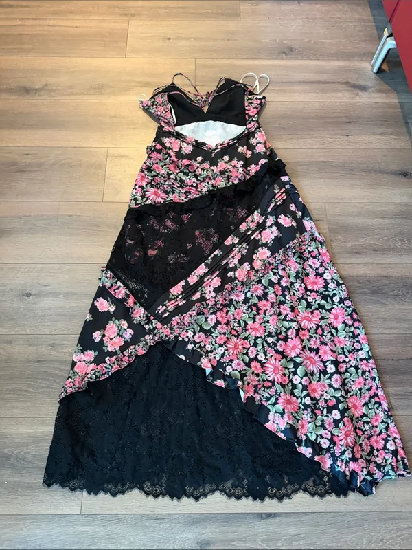 For Love & Lemons Rosalyn Patchwork Lace Maxi Dress- size Small - Image 7