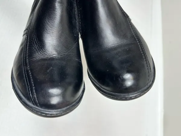 Dansko Mid Calf Leather Heeled Zip-up Boot Size EU 38 - US 7.5/8.0 - Image 9