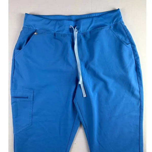 FIGS Women's Zamora Jogger Scrub Pants - Limited Blue XL PO#2679 - Image 2