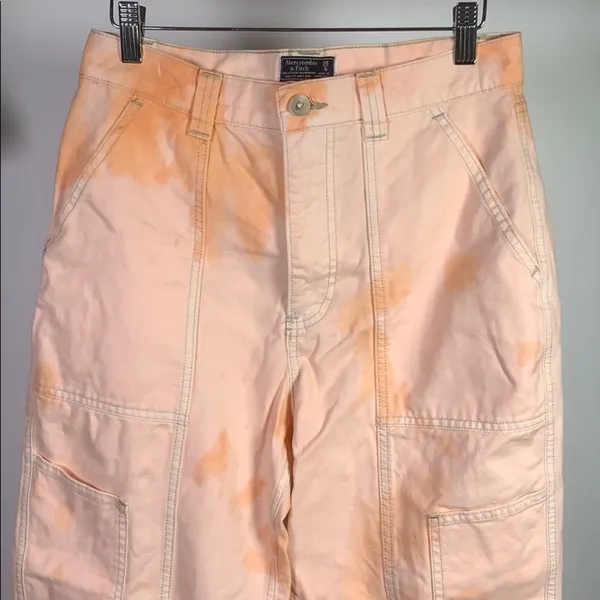 Abercrombie Custom Tie Dye Carpenter Pants - Image 3